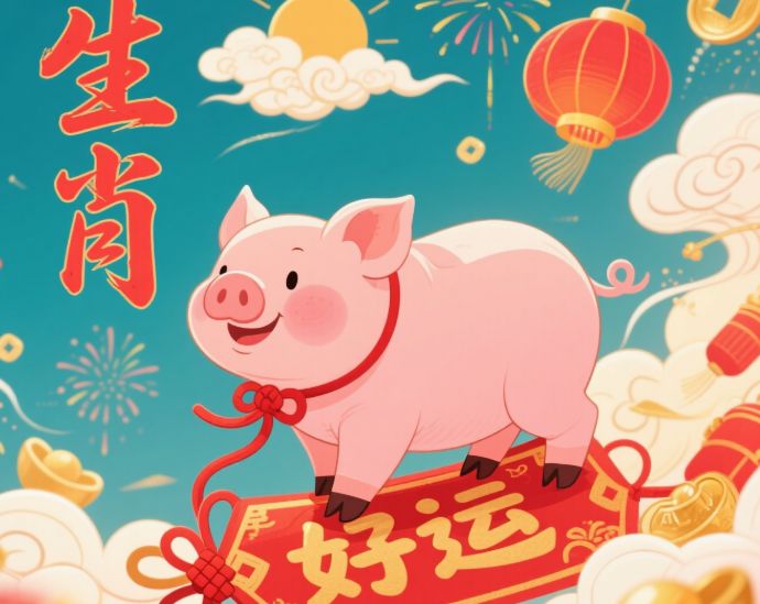 猪图片