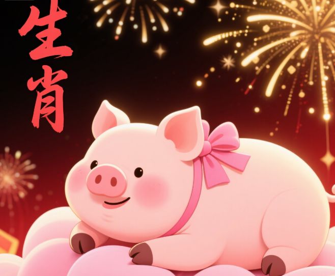 猪图片