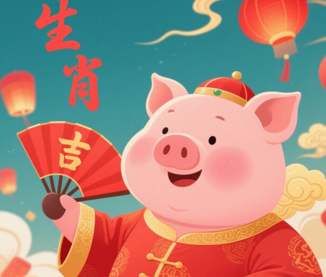 猪图片