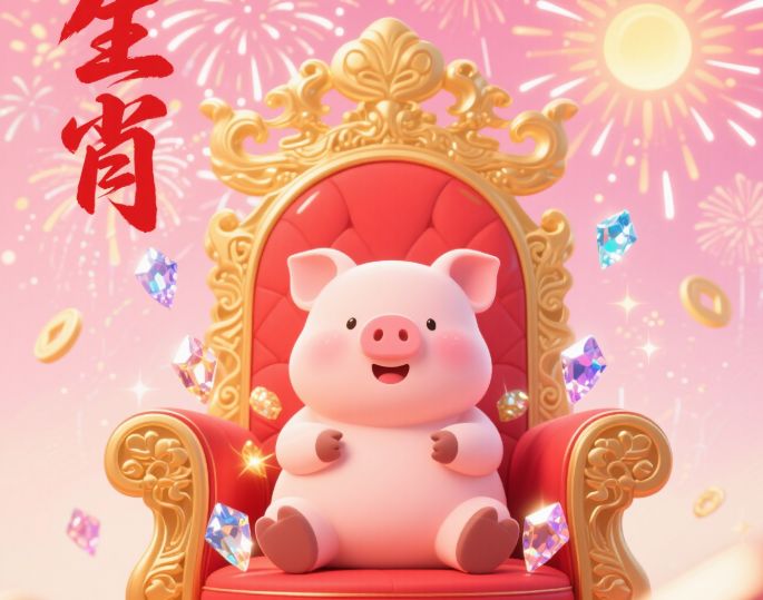 猪图片