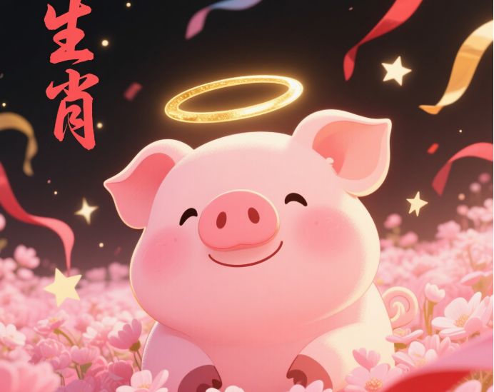猪图片