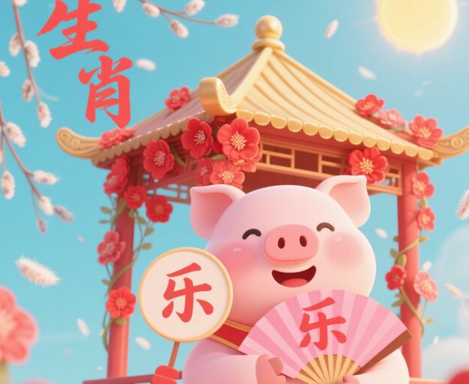 猪图片